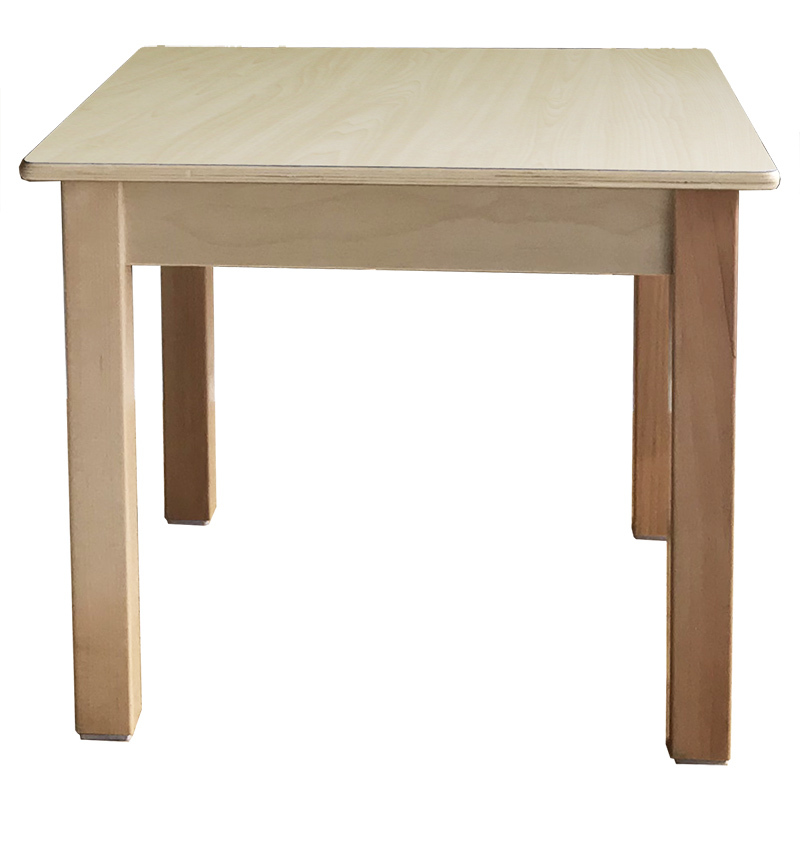 *SPECIAL: Birch & Sandy Birch Laminate Table Square 750 x 750mm - 50cmH