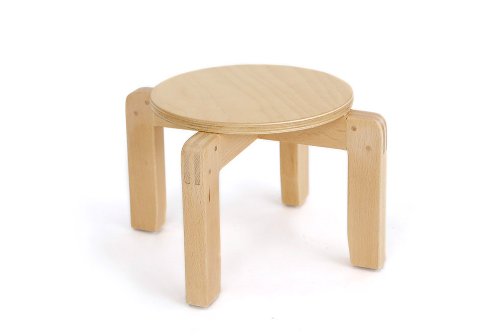 *SPECIAL: Round Stool - Seat Height 21cm - SECONDS