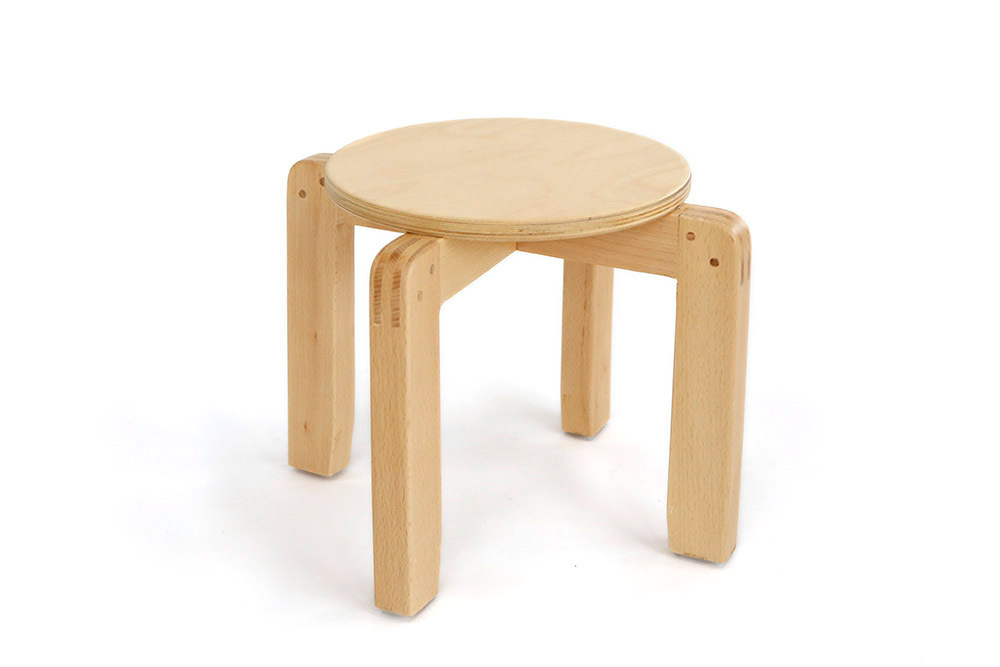 *SPECIAL: Round Stool - Seat Height 26cm - SECONDS
