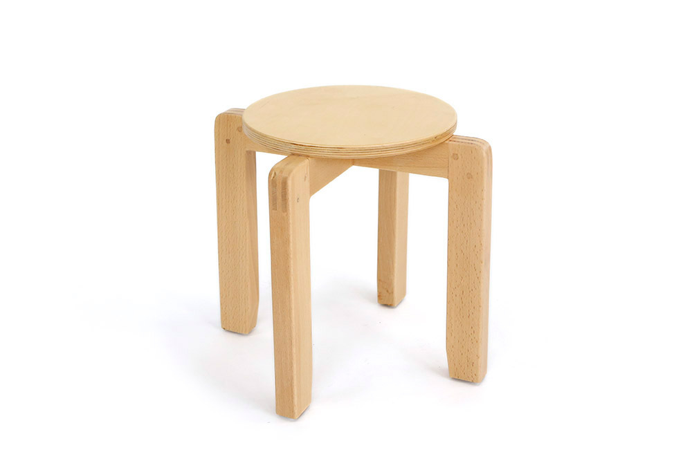 *SPECIAL: Round Stool - Seat Height 31cm - SECONDS