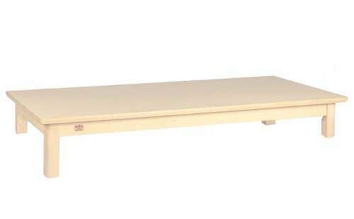 Elegance Beechwood Table With HPL Top - Rectangle 120x60x30cmH