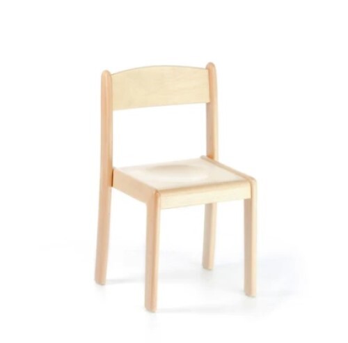 *Deluxe Beechwood Timber Chair - 31cm Seat Height