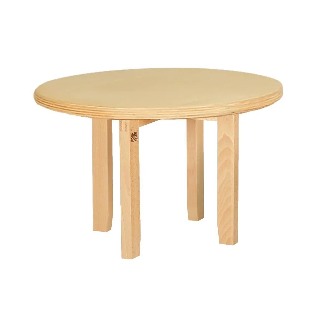 *SPECIAL: Home Corner Table -  Beechwood frame & HPL Top - Round 60x46cmH