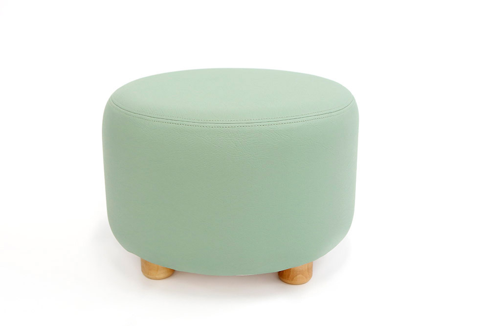 Soft Seating Circle Ottoman C2 - Green