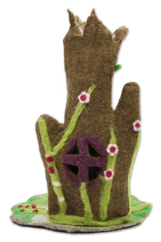 Fairy Felt Enchanted Tree Home