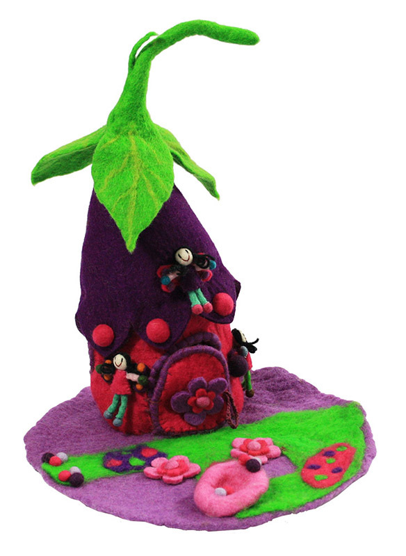 Fairy Felt Tooth Fairy Home