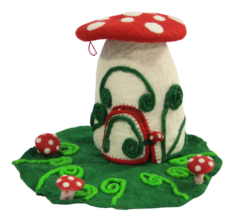 Fairy Felt Gnome Home