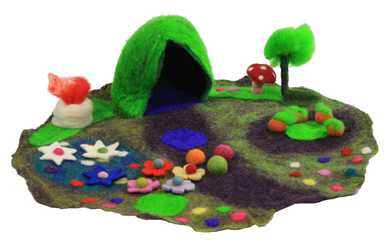 Fairy Felt Magical Elf Garden Mat