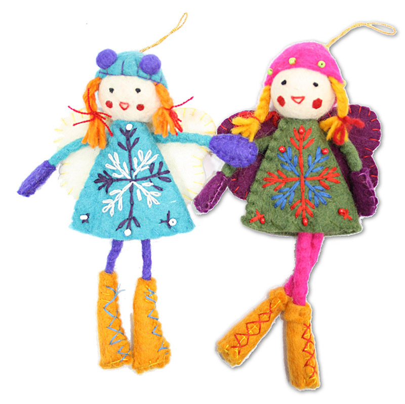 Snow Fairy Felt - Small 11cmH