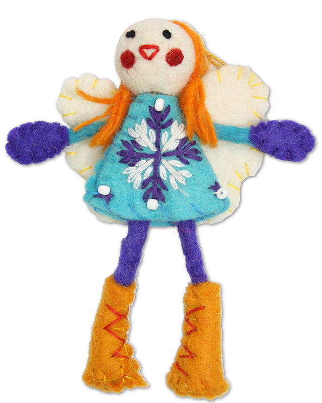 Snow Fairy Felt - Large 21cmH