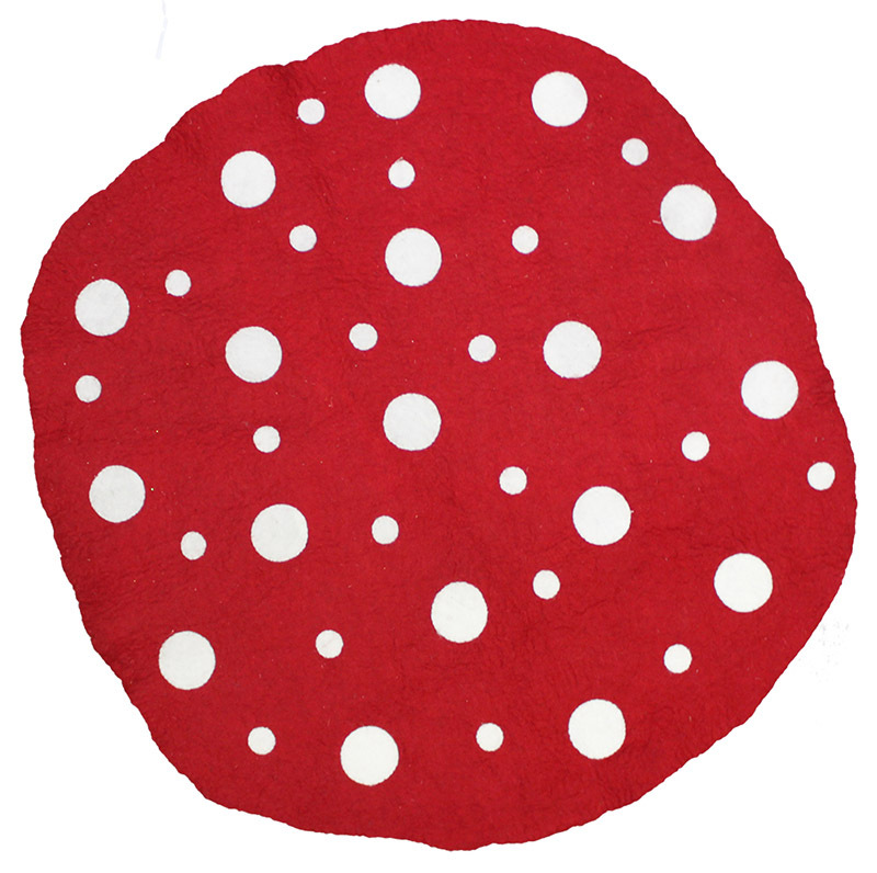 Felt Toadstool Mat