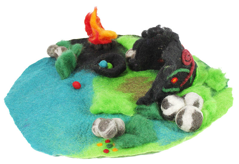 Fairy Felt Dragon Cave