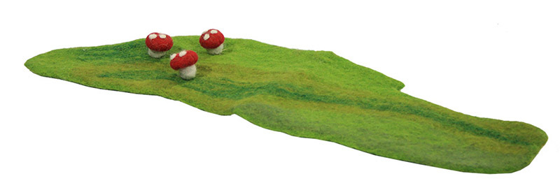 Felt Mossy Mat - 50 x 15 x 1cmH