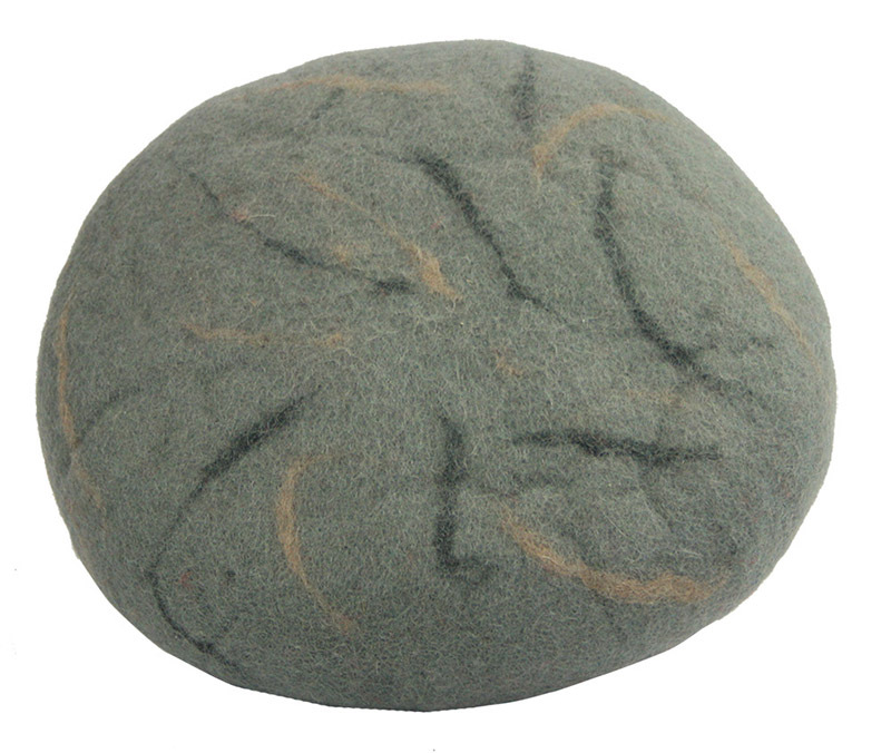 *SPECIAL: Papoose Felt Smartie Cushion - Stone
