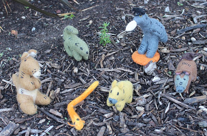 Felt Australian Animals - Ground Set of 6