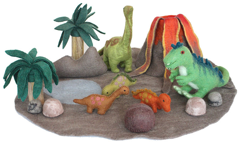 Felt Prehistoric Set - 18pcs