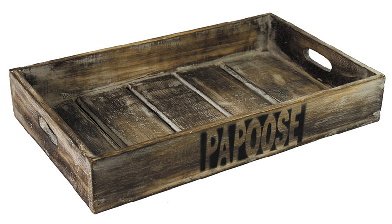 Papoose Wooden Tray