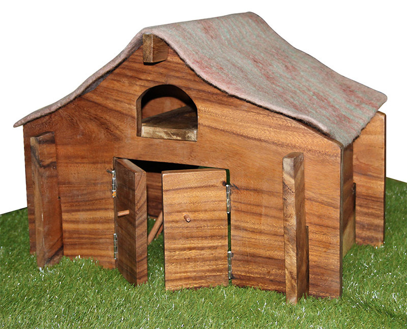 Wooden Barn House