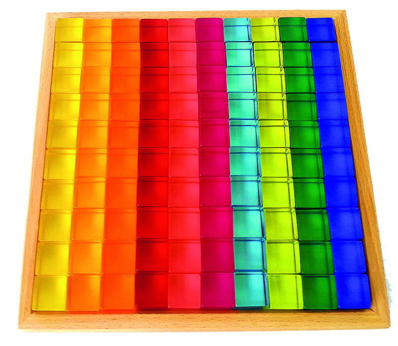 *Bauspiel Acrylic Cubes - 100pcs