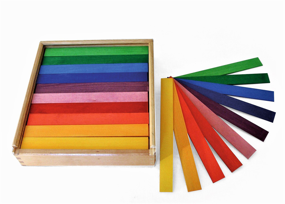 *Bauspiel Coloured Rods - 100pcs