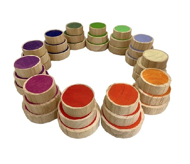 Rainbow Coins -36pcs