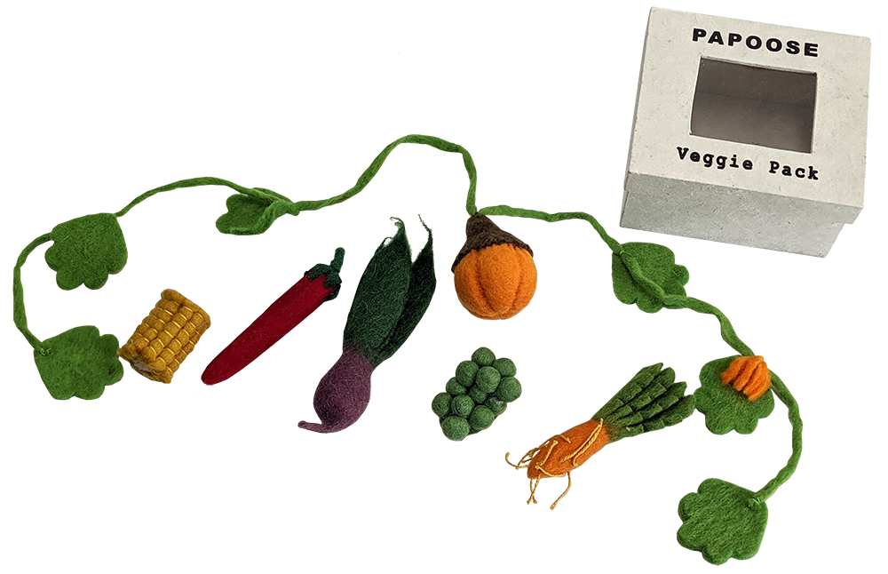 *SPECIAL: Felt Veggie Set -6pcs