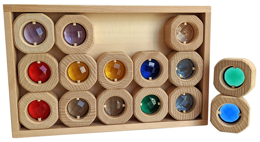 Bitcoin Window Rainbow Set -15pcs