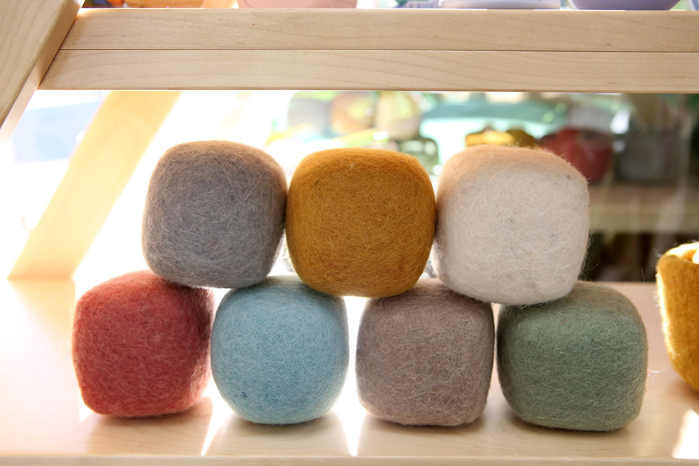 Earth Felt Cubes - 7pcs