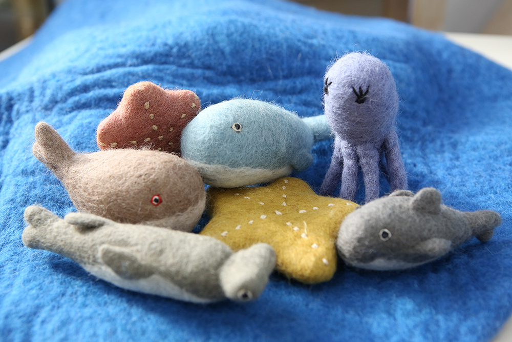 Sea Animal Felt Set - 7pcs