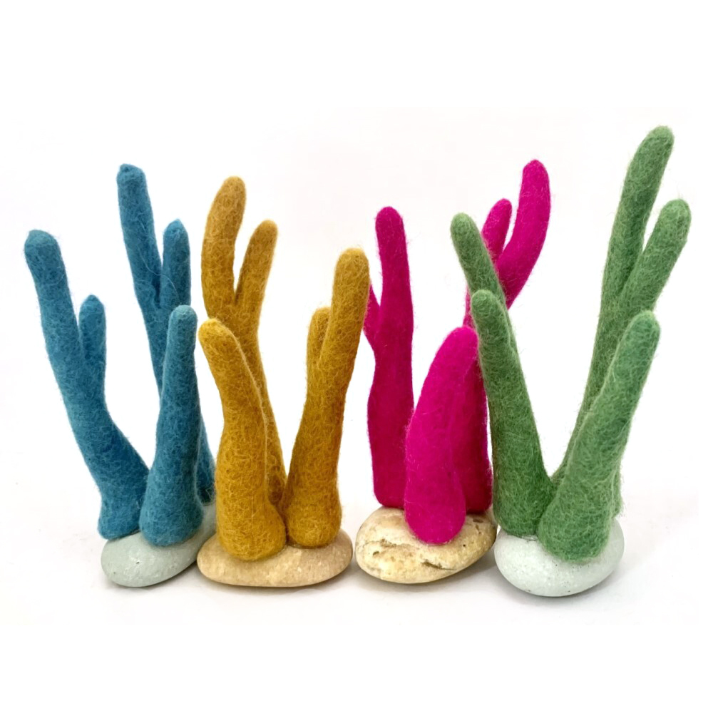 Felt Coral Set - 4pcs