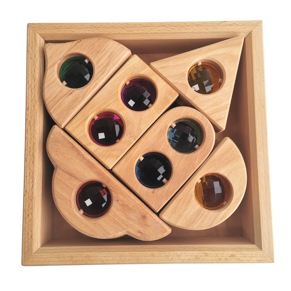 *Bauspiel Fairy Natural Window Set - 12pc
