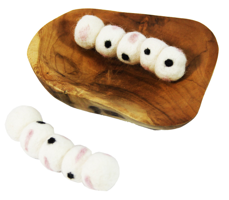 Indigenous Bush Tucker Set - Witchetty Grubs & Coolamon