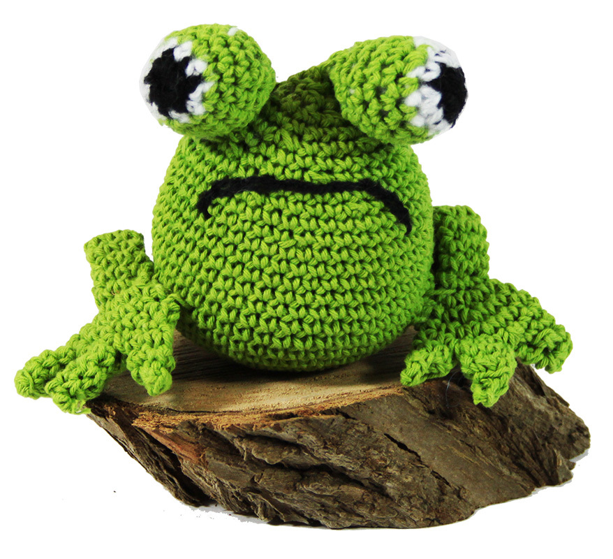 Australiana Crochet Set - Tiddalik The Frog & Nullabor Log