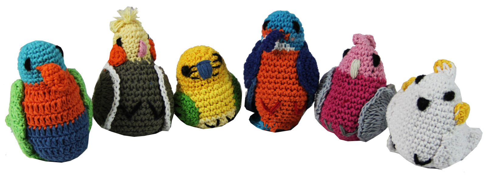Australiana Crochet Set - Baby Australian Birds 6pk