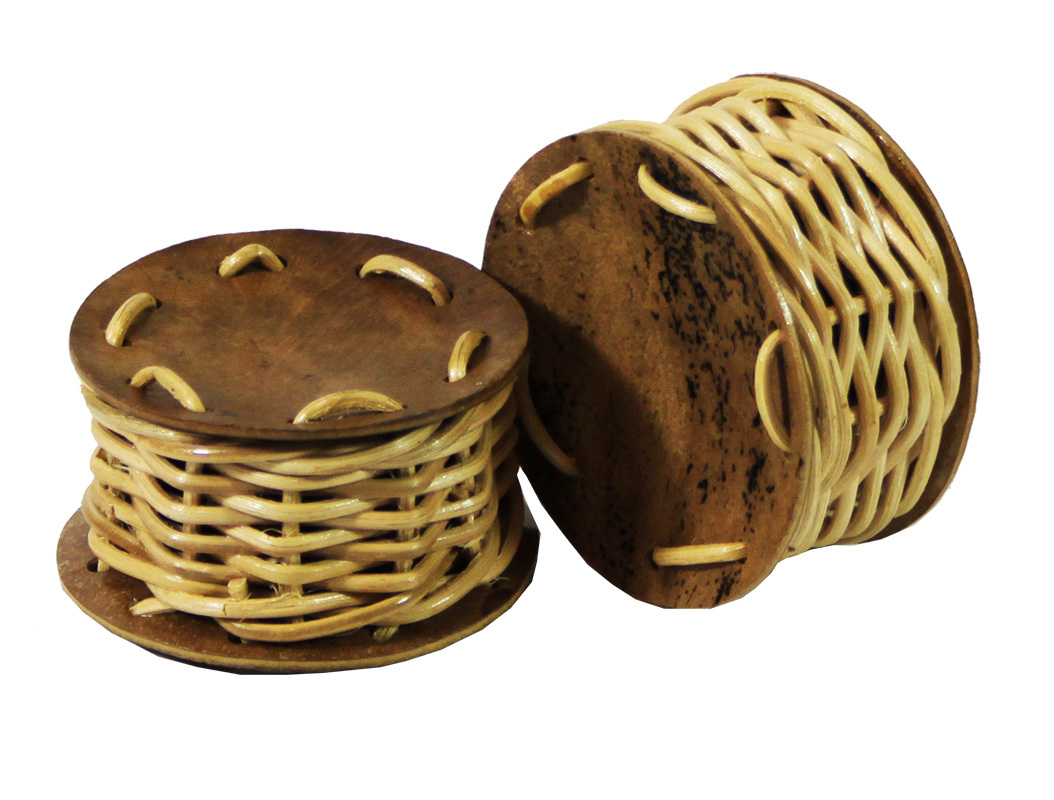 Natural Multicultural Instrument - Caxixi Rattle Pair