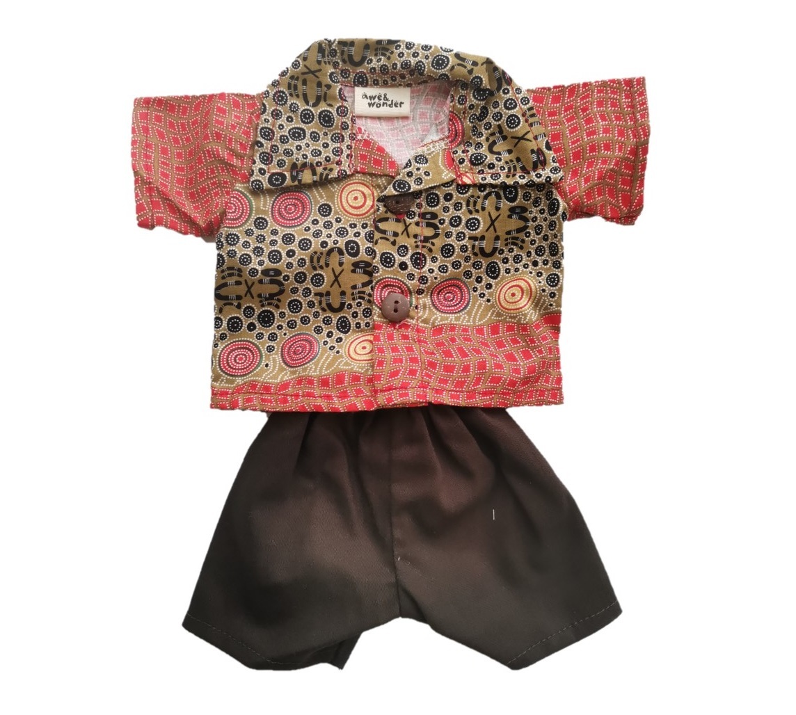 Doll Clothes for 32-38cm Doll - Indigenous Boy Clothes