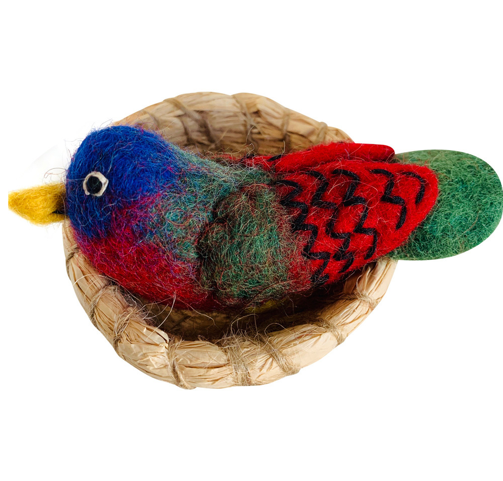 Felt Rosella Nest Set - 2pcs