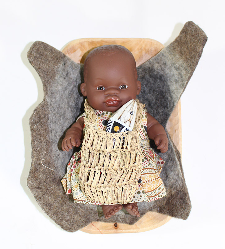 Coolamon Indigenous Baby Set - Girl 21cm