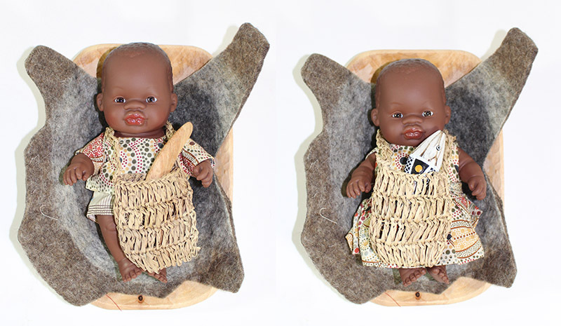 Coolamon Indigenous Baby Set - Boy & Girl 21cm