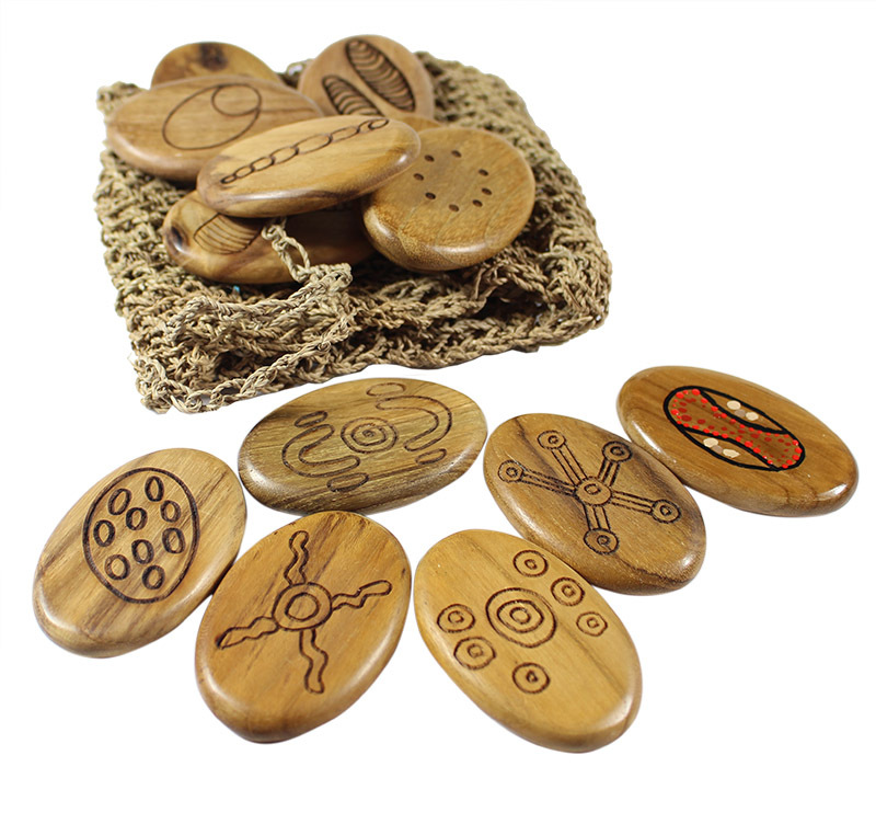 Indigenous Story Stones - Gathering & Bush Foods