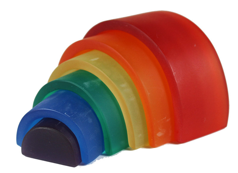 Rainbow Resin - Rainbow 6pcs