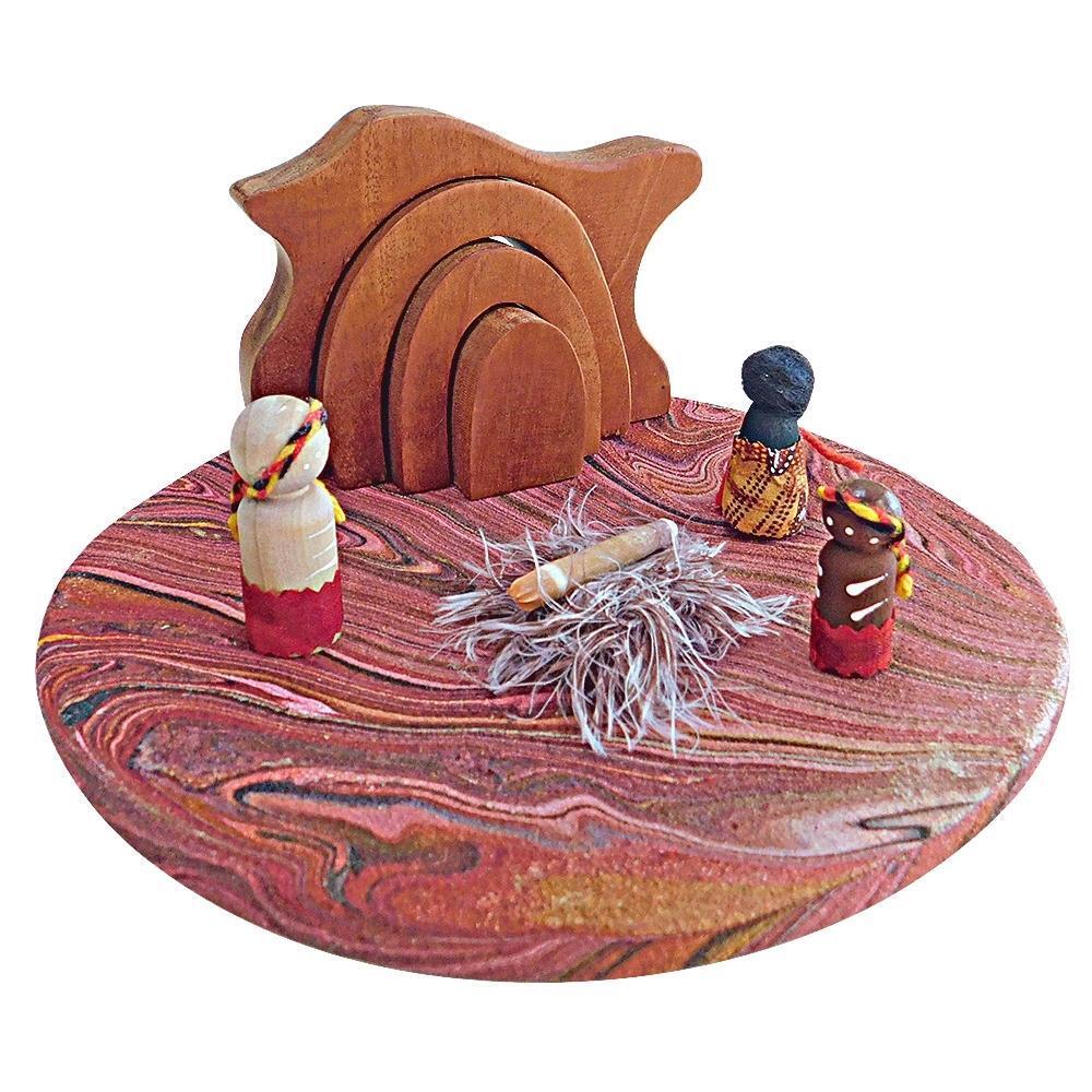 Aboriginal Australian Pilbara Humpy Play Set