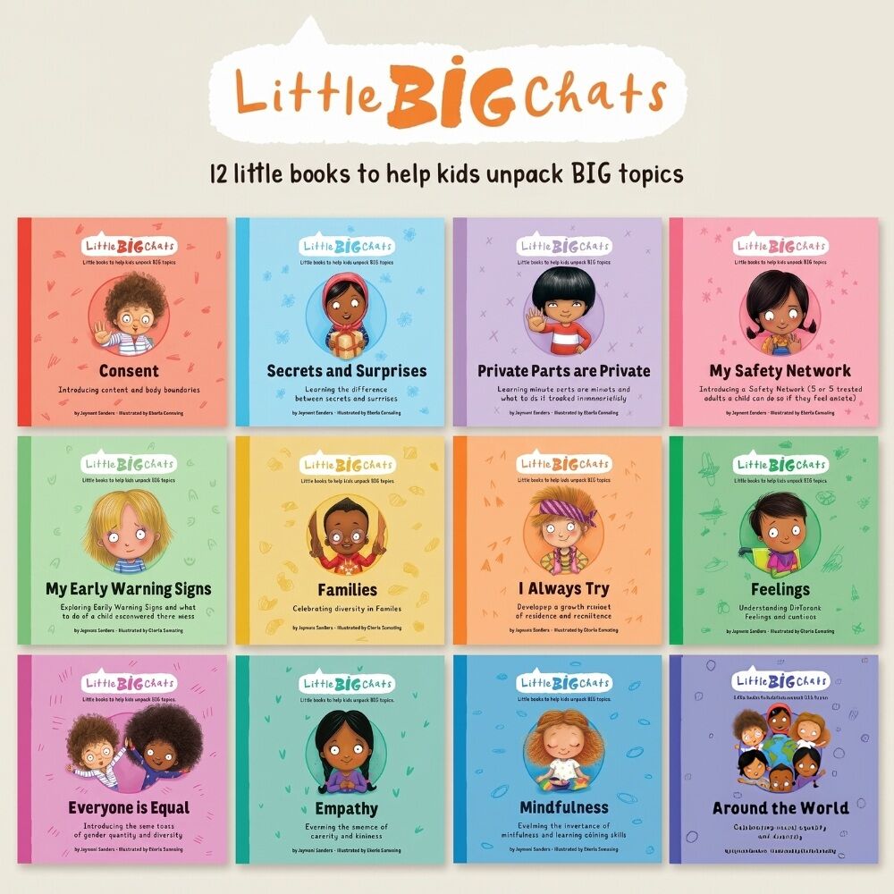 Little Big Chats - 12 Hardcover Book Set