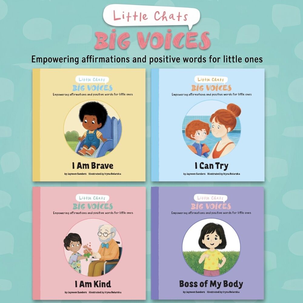 Little Chats Big Voices - 4 Paperback Book Set