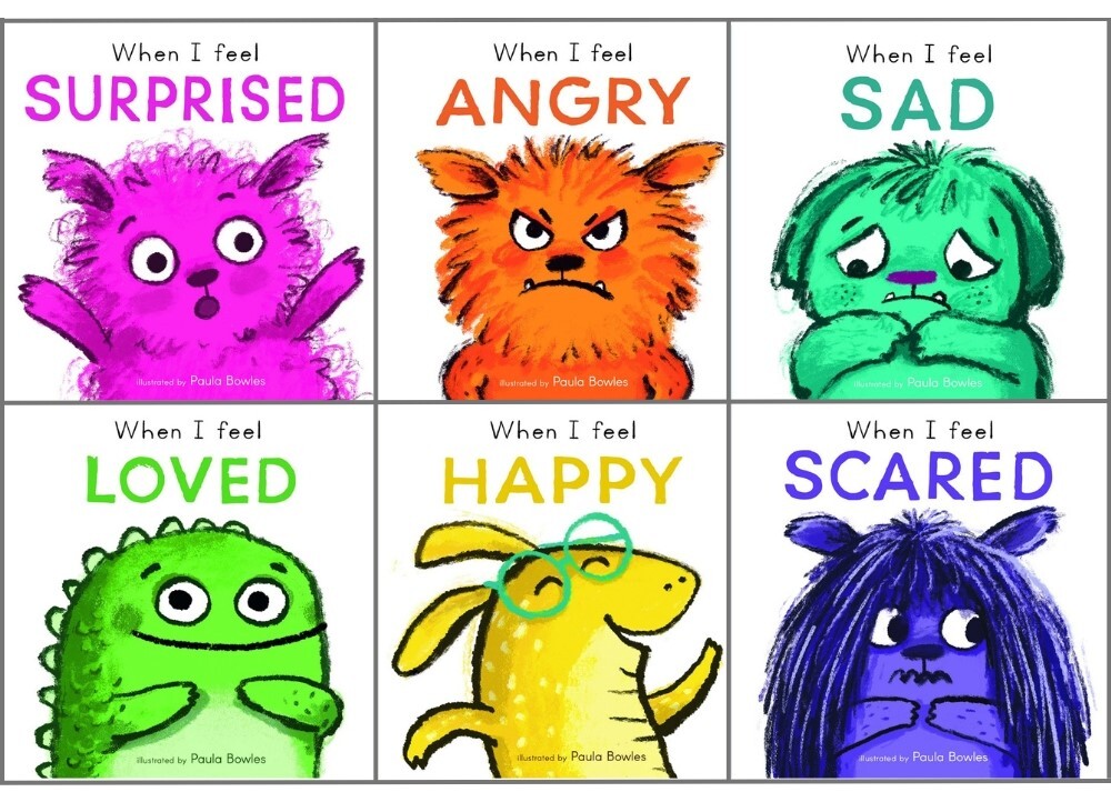 First Feelings Board Books - Set of 6