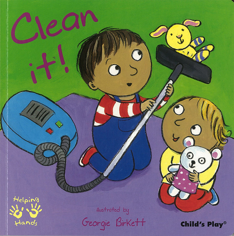 Helping Hands Book - Clean It