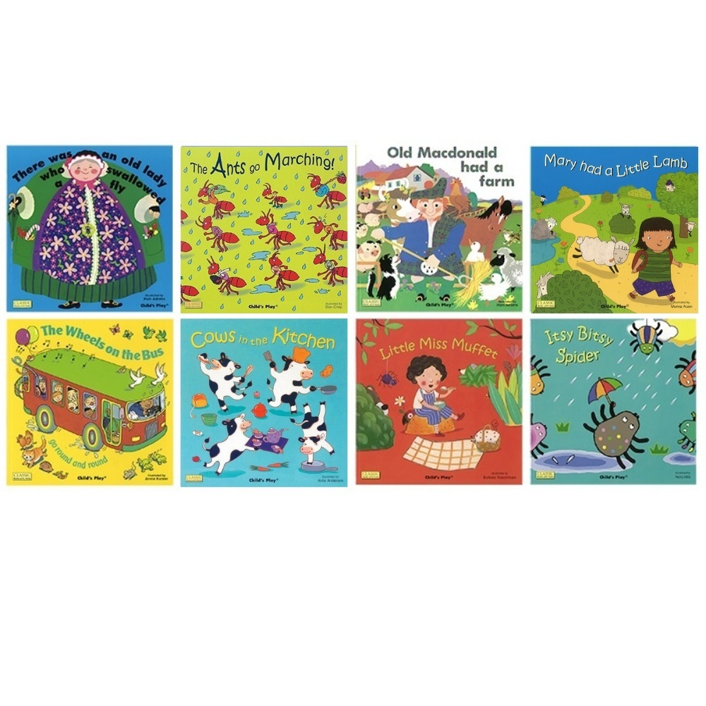 Peek-A-Boo Big Book - Set of 8