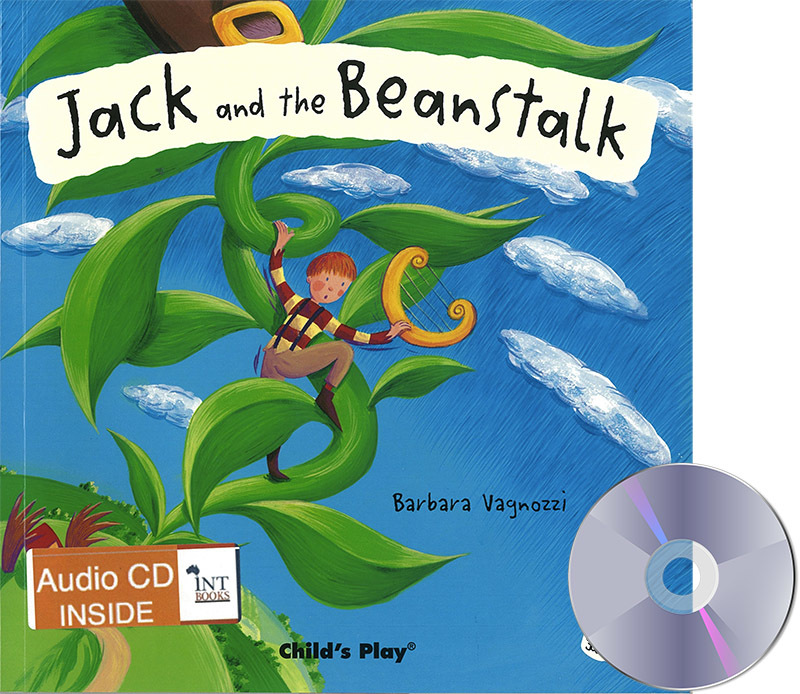 Flip-Up Fairy Tale Book & CD - Jack & The Beanstalk