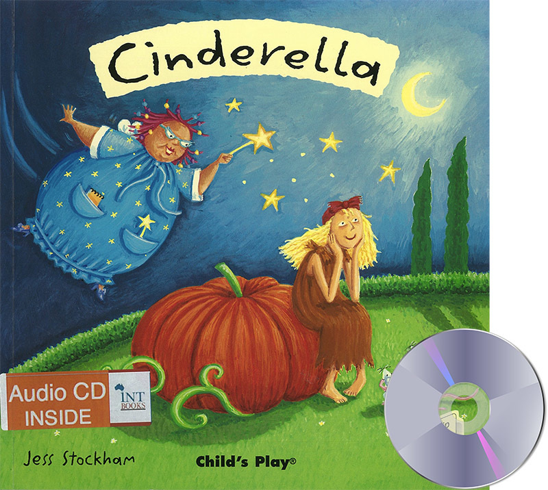 Flip-Up Fairy Tale Book & CD - Cinderella