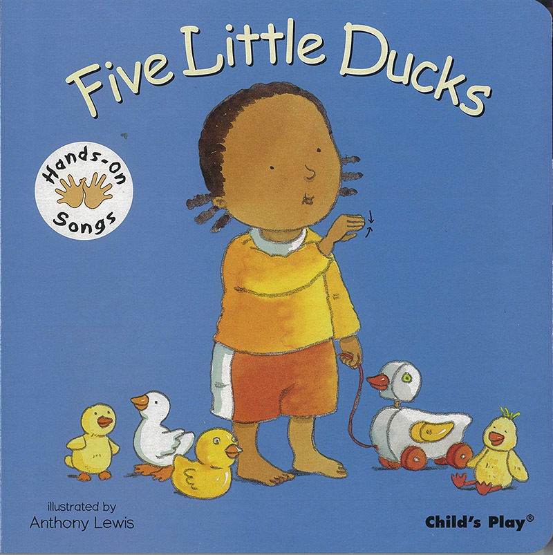 Baby Signing Board Books - Five Little Ducks